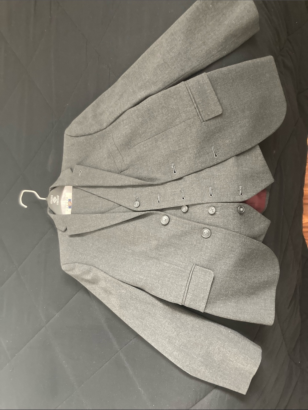 Joseph Abboud Boys Gray Blazer